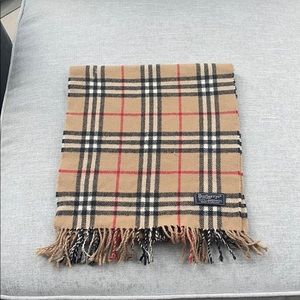 Burberry Wool Scarf vintage
